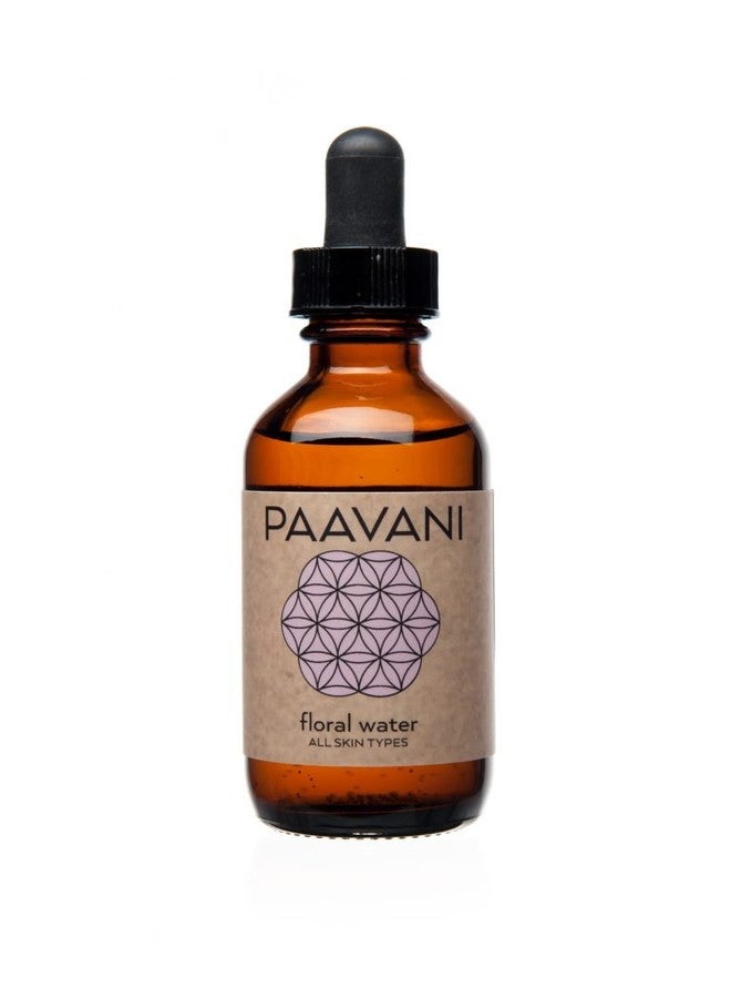 PAAVANI Floral Water (0.5 Fl.Oz.) / Rose Facial Toner/Ayurvedic Skincare - Image 1